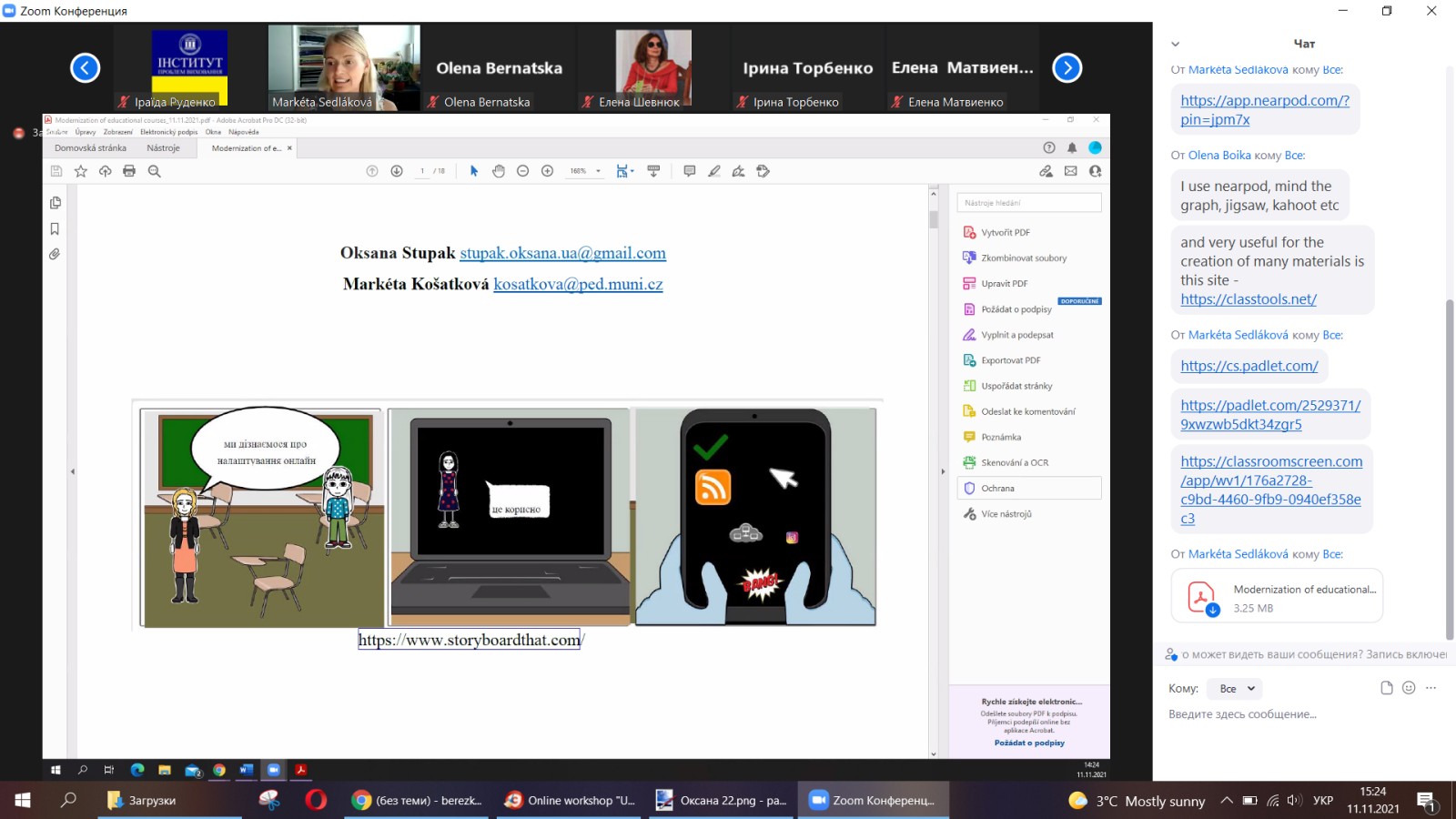 воркшоп ун т Масарика 5