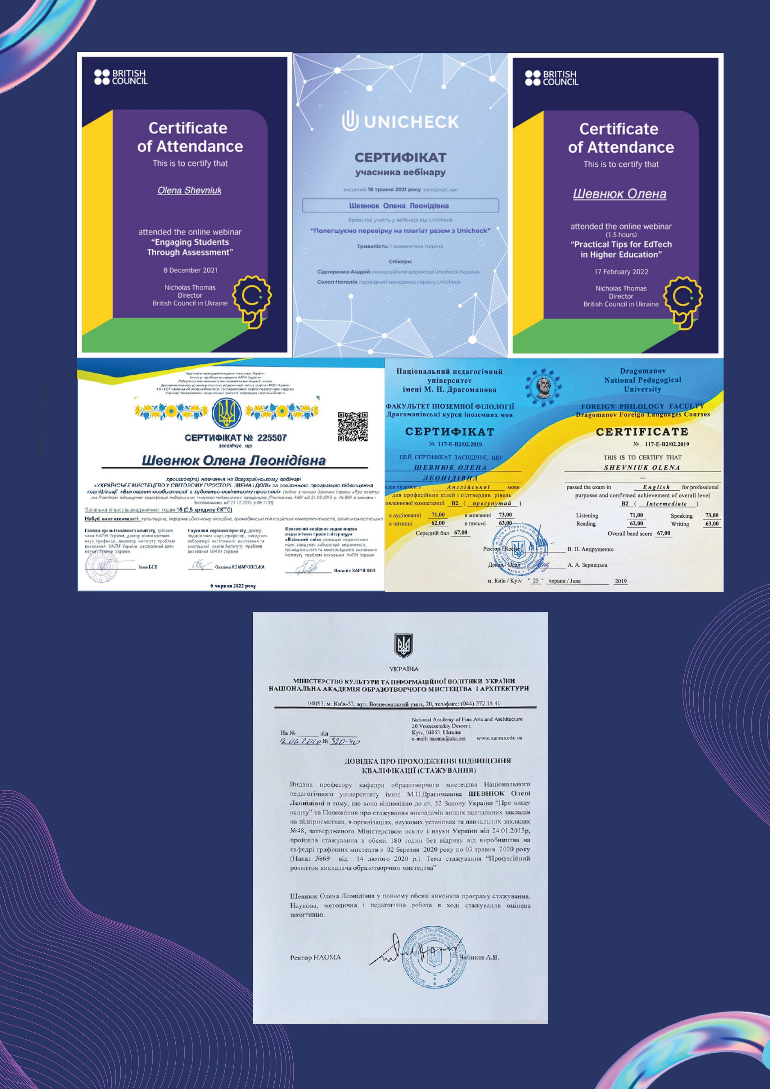 Портфоліо Шевнюк с 1