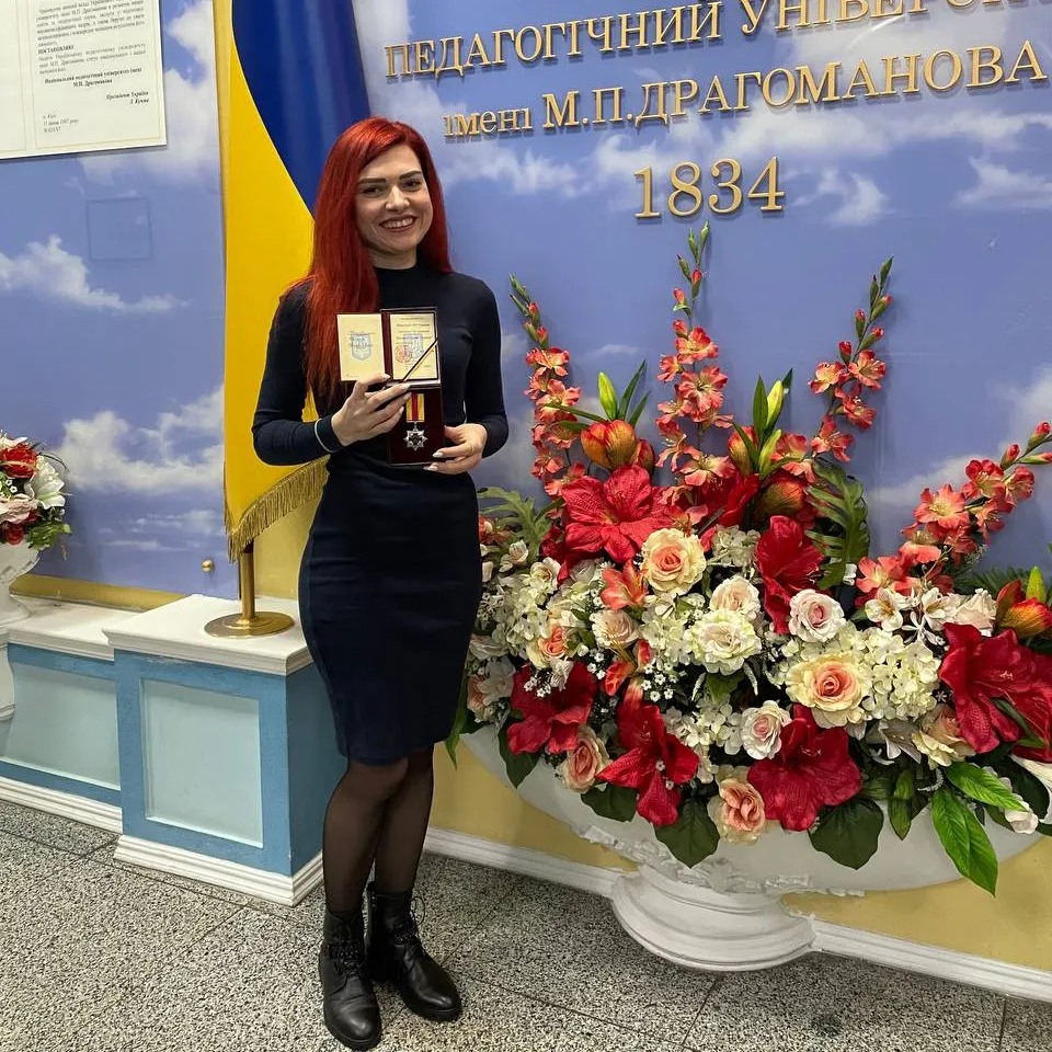 відзнака МОУ Ірина Матвієнко 2