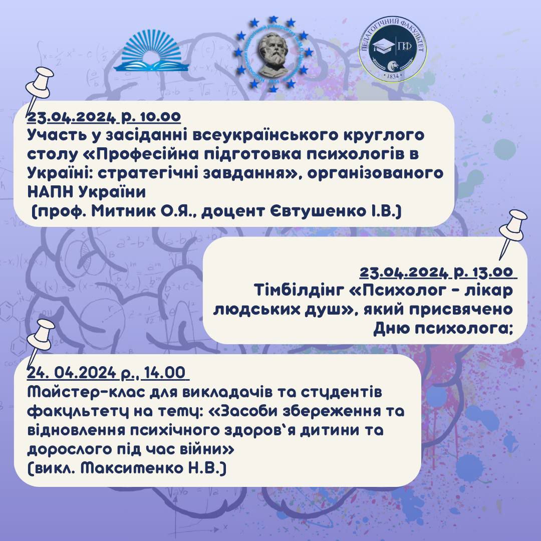 Тімбілдінг День психолога 23.04.2 1
